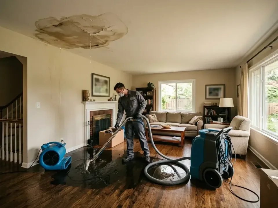 attic-pipe-burst-ceiling-drip-008 — frequently asked questions, Water Damage Restoration & Carpet Care in Punxsutawney, PA